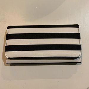 SLIM STRIPED WALLET